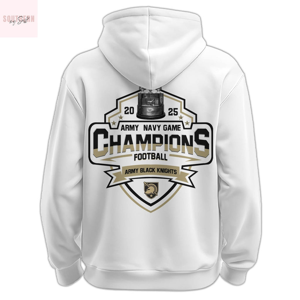 Army Black Knights Football Champions Army- Navy Game Hoodie