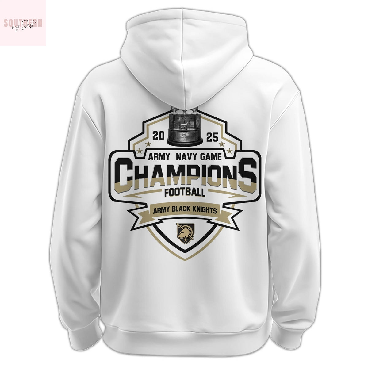 Army Black Knights Football Champions Army- Navy Game Hoodie
