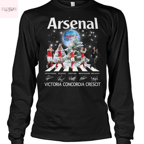 Arsenal Victoria Concordia Crescit Signature Unisex T-Shirt