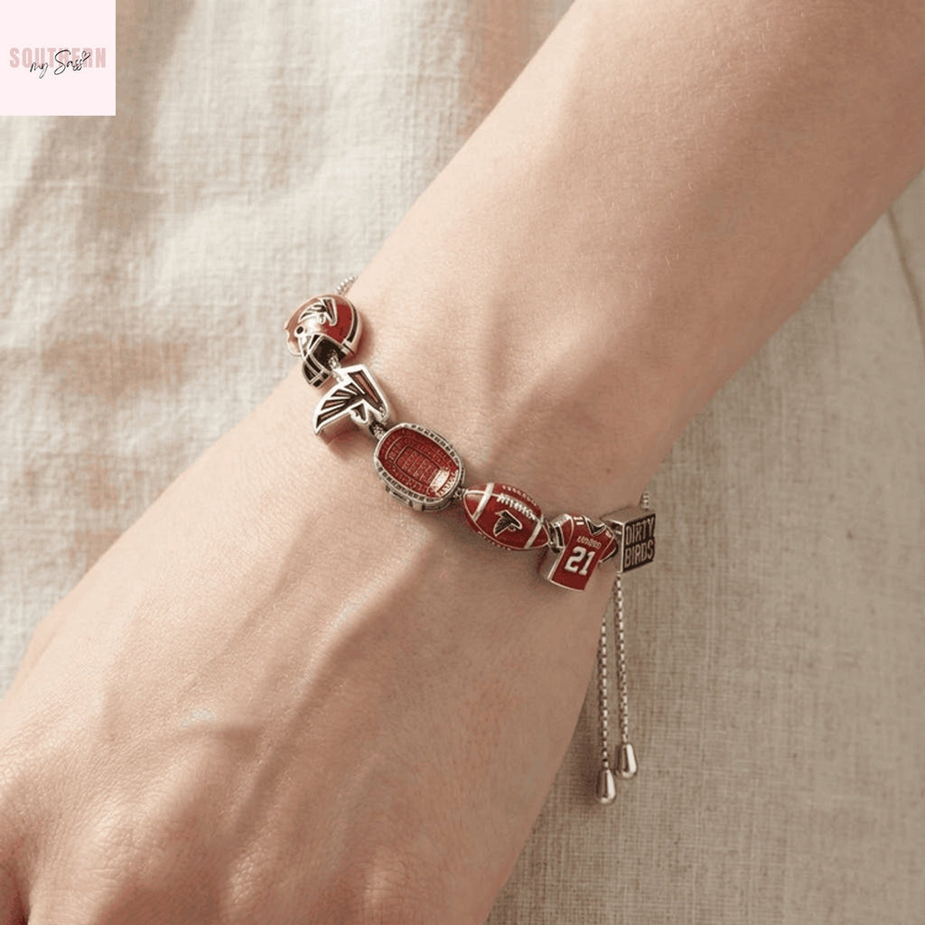 Atlanta Falcons Charm Bracelet