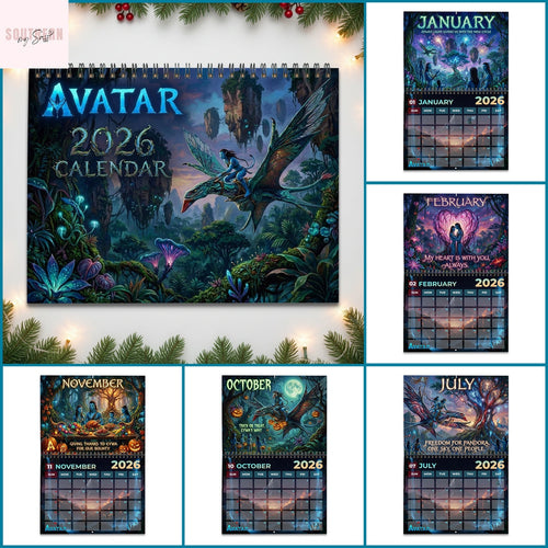 Avatar 2026 Wall Calendar