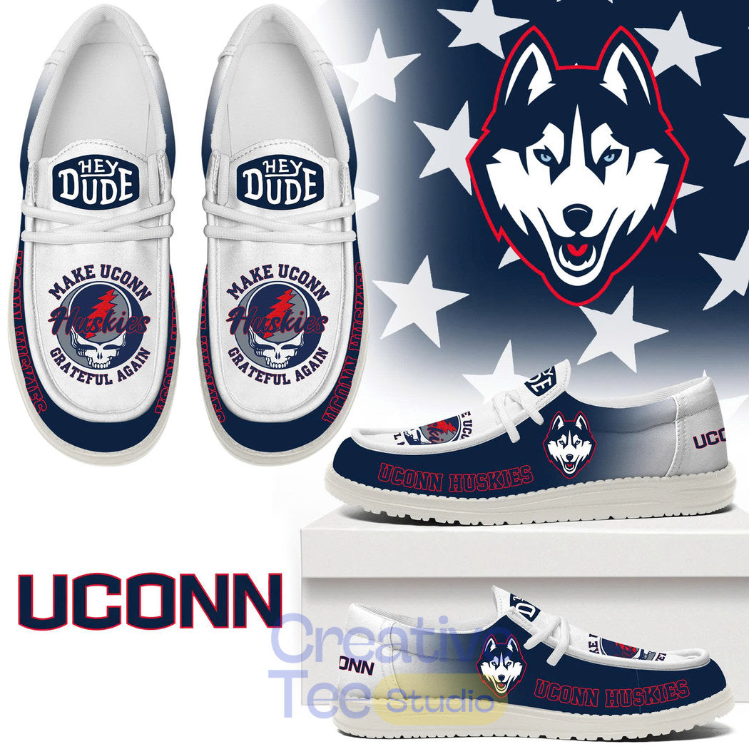 Make UConn Huskies Grateful Again Hey Dude Shoes