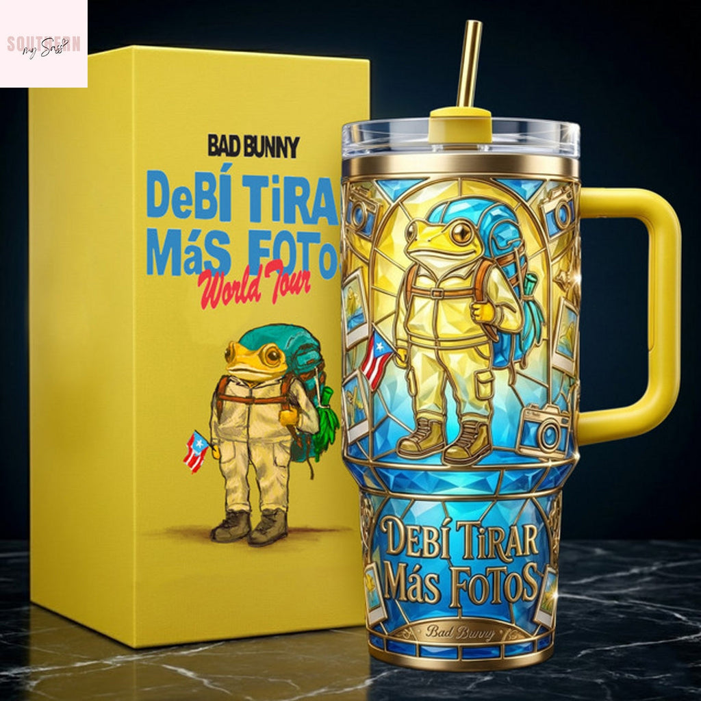 Bad Bunny Debi Tirar Mas Fotos Tumbler