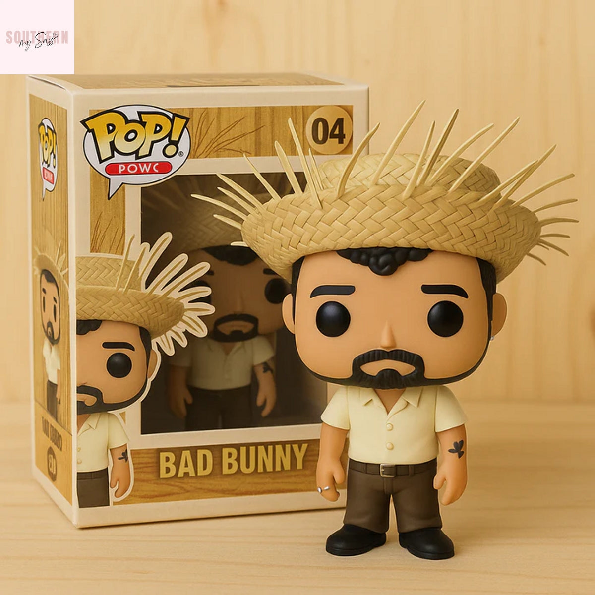 Bad Bunny Pop Figure Doll