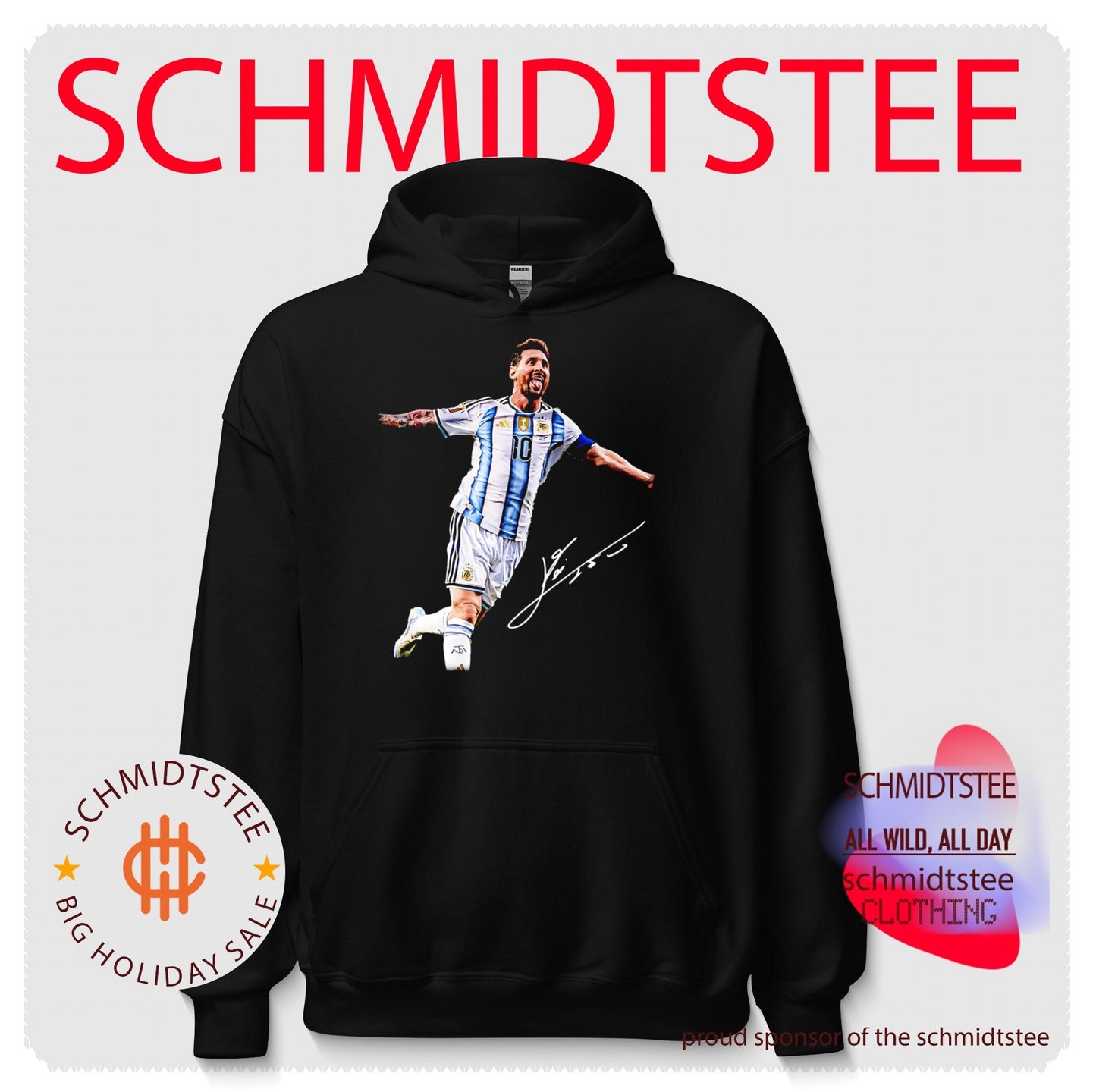 Lionel Messi Argentina national football Hat Trick signature shirt