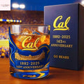 California Golden Bears 143rd Anniversary Whiskey Glass