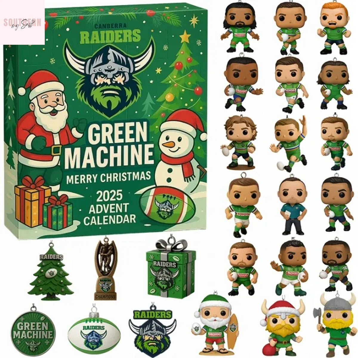 Canberra Raiders 2025 Advent Calendar