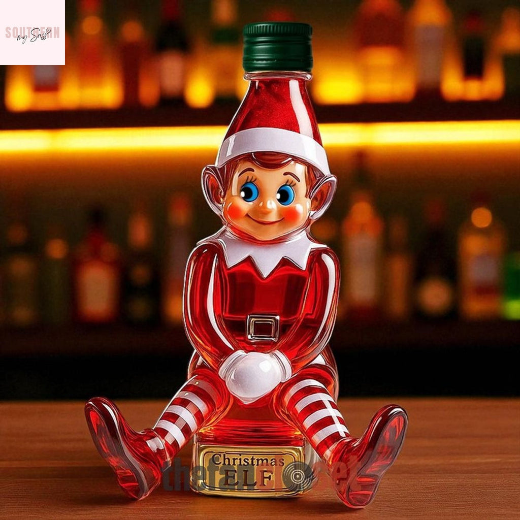 Christmas ELF Whiskey Bottle 2025