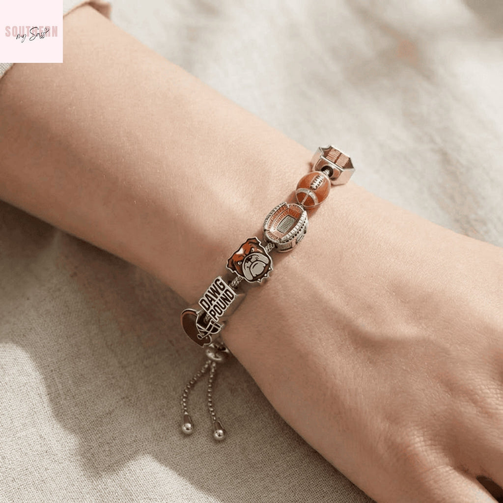 Cleveland Browns Charm Bracelet