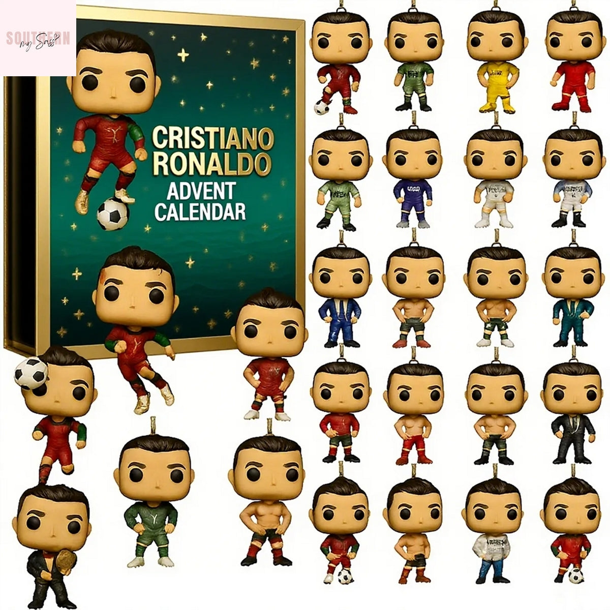 Cristiano Ronaldo Soccer Advent Calendar 2025