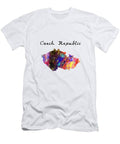 Czech Republic Quote Art Design Inspirational Mot T-Shirt