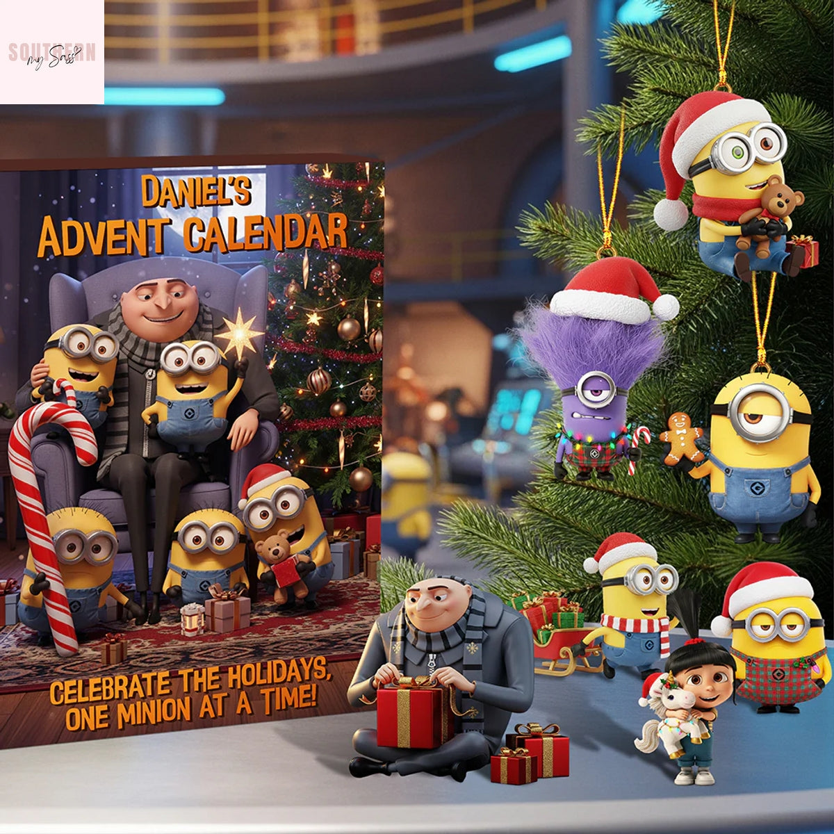 Daniel Advent Calendar 2025 Celebrate The Holidays, One Minion At A Time