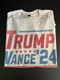 Vintage Trump Vance 2024 T Shirt Hoodie