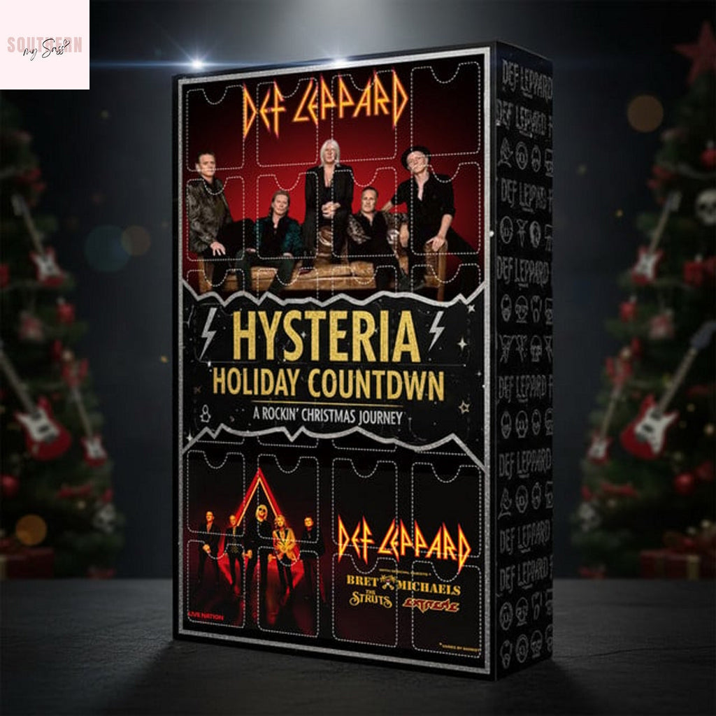 Def Leppard Hysteria Holiday Countdown Advent Calendar 2025
