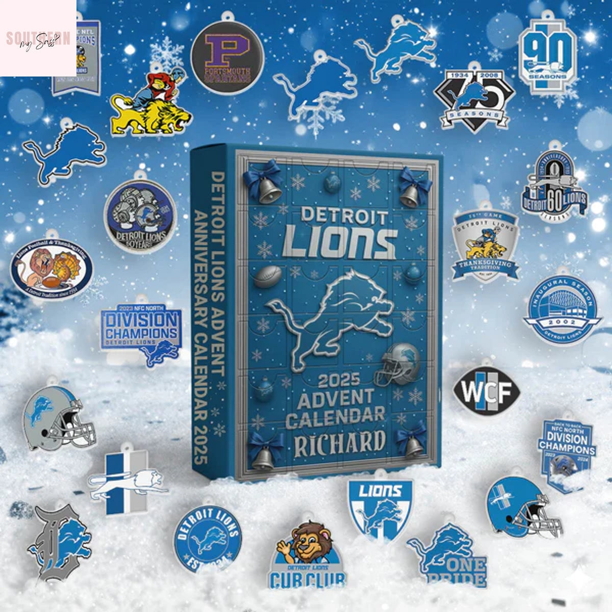Detroit Lions Advent Calendar 2025