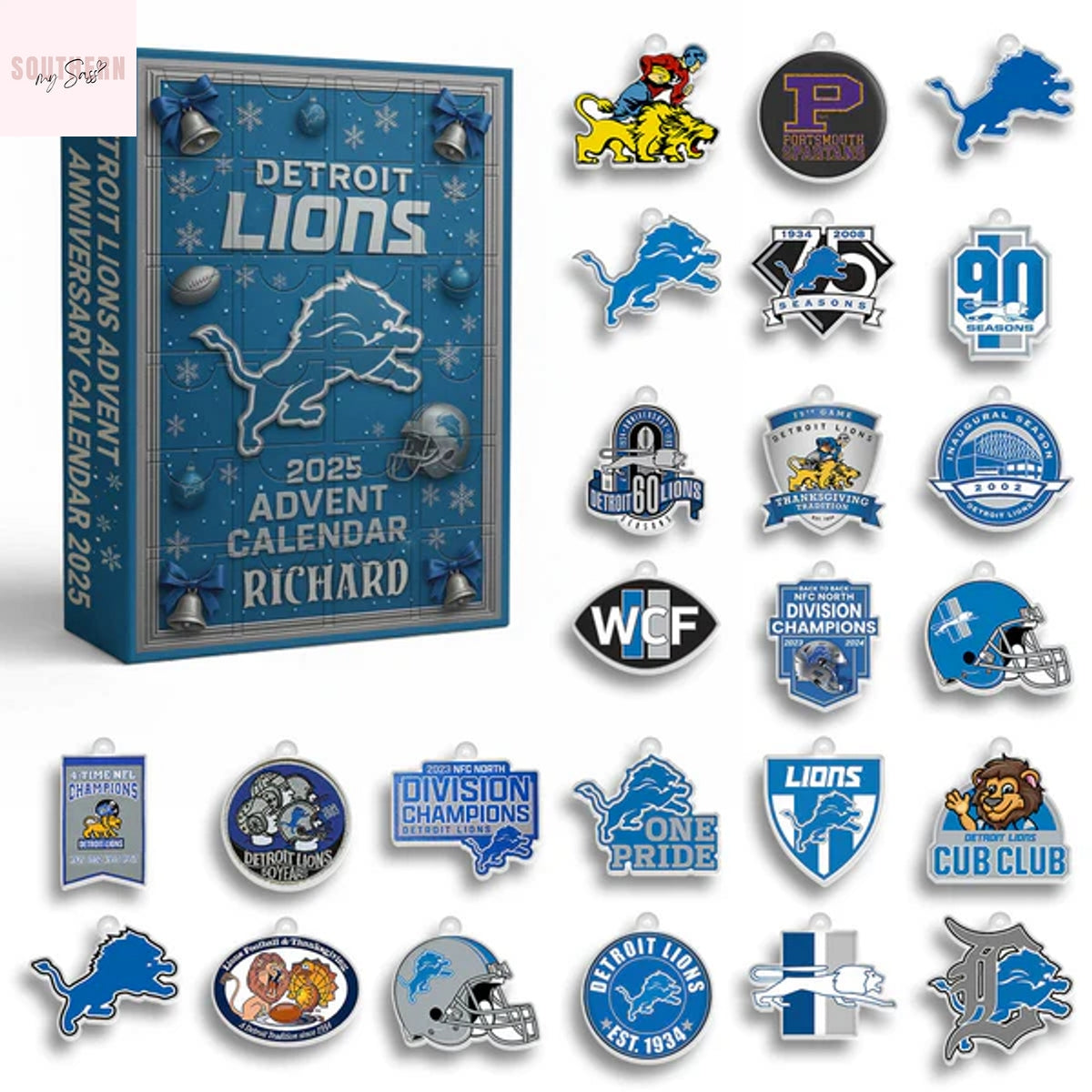 Detroit Lions Advent Calendar 2025