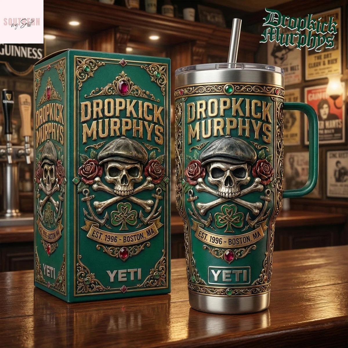 Dropkick Murphys EST. 1996 – BOSTON, MA Tumbler