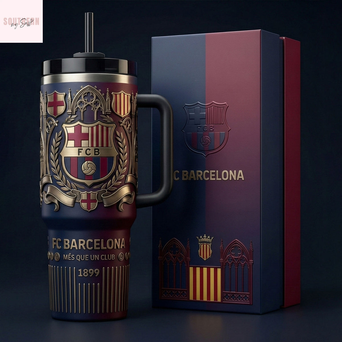 FC Barcelona Mes Que Un Club Tumbler