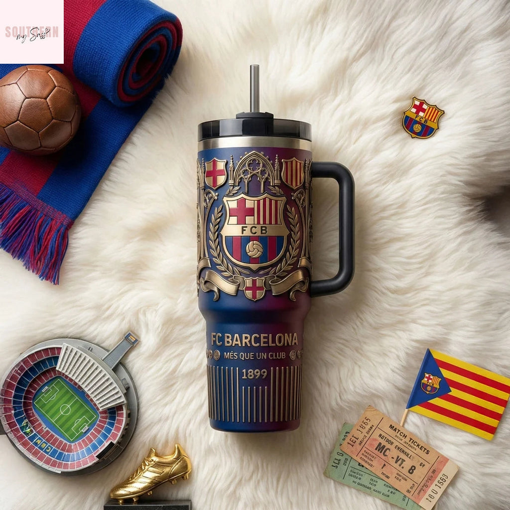 FC Barcelona Mes Que Un Club Tumbler