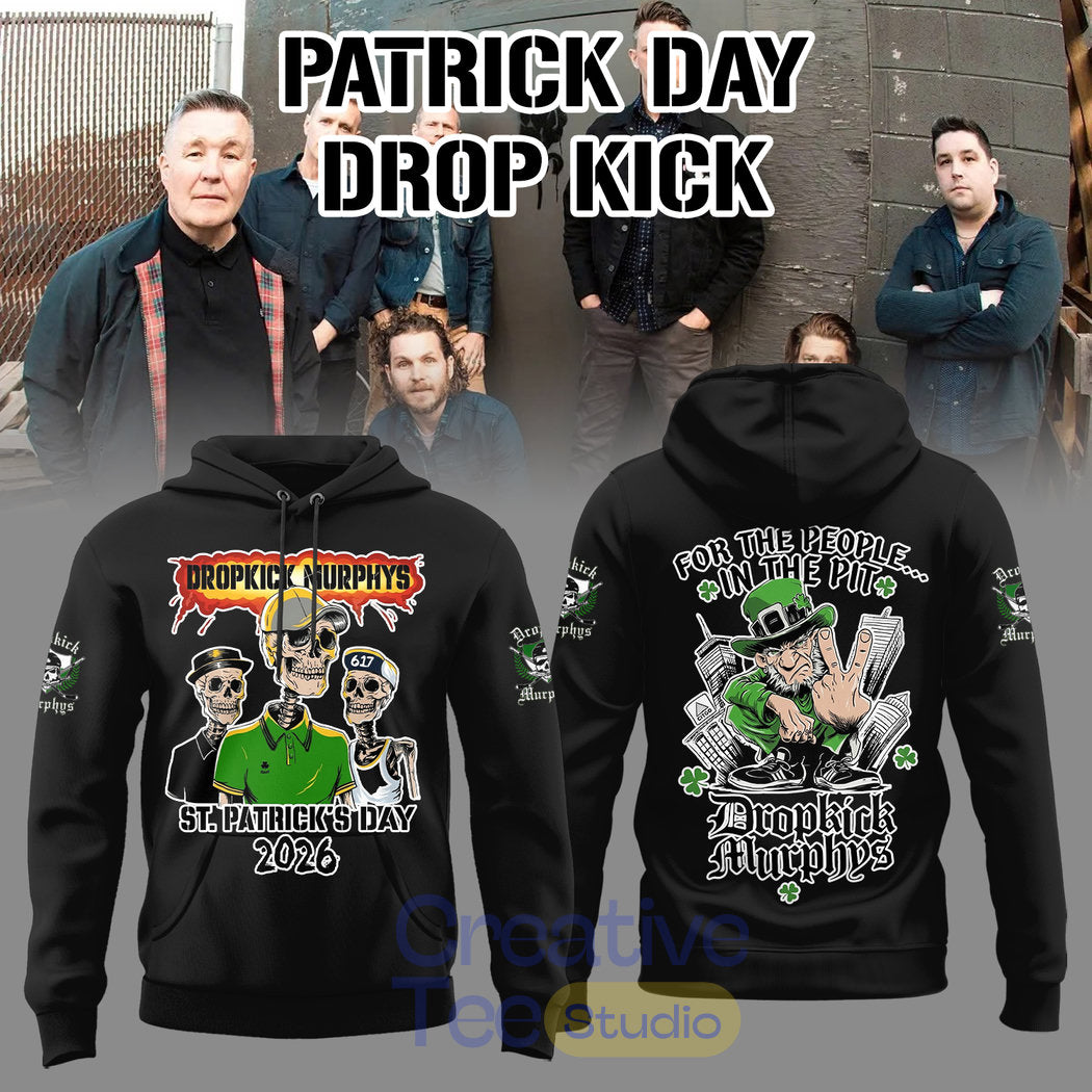 Dropkick Murphys St. Patrick’s Day 2026 Hoodie