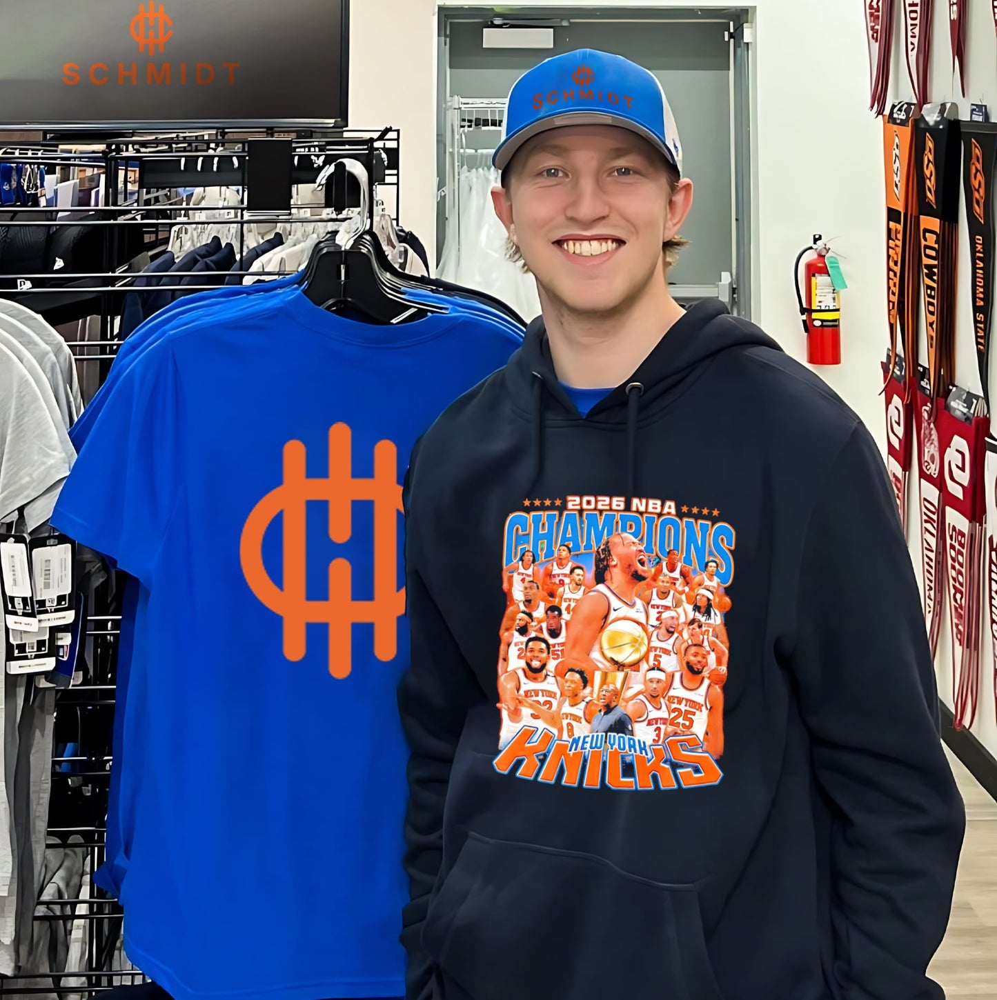 2026 NBA Champions New York Knicks graphic shirt