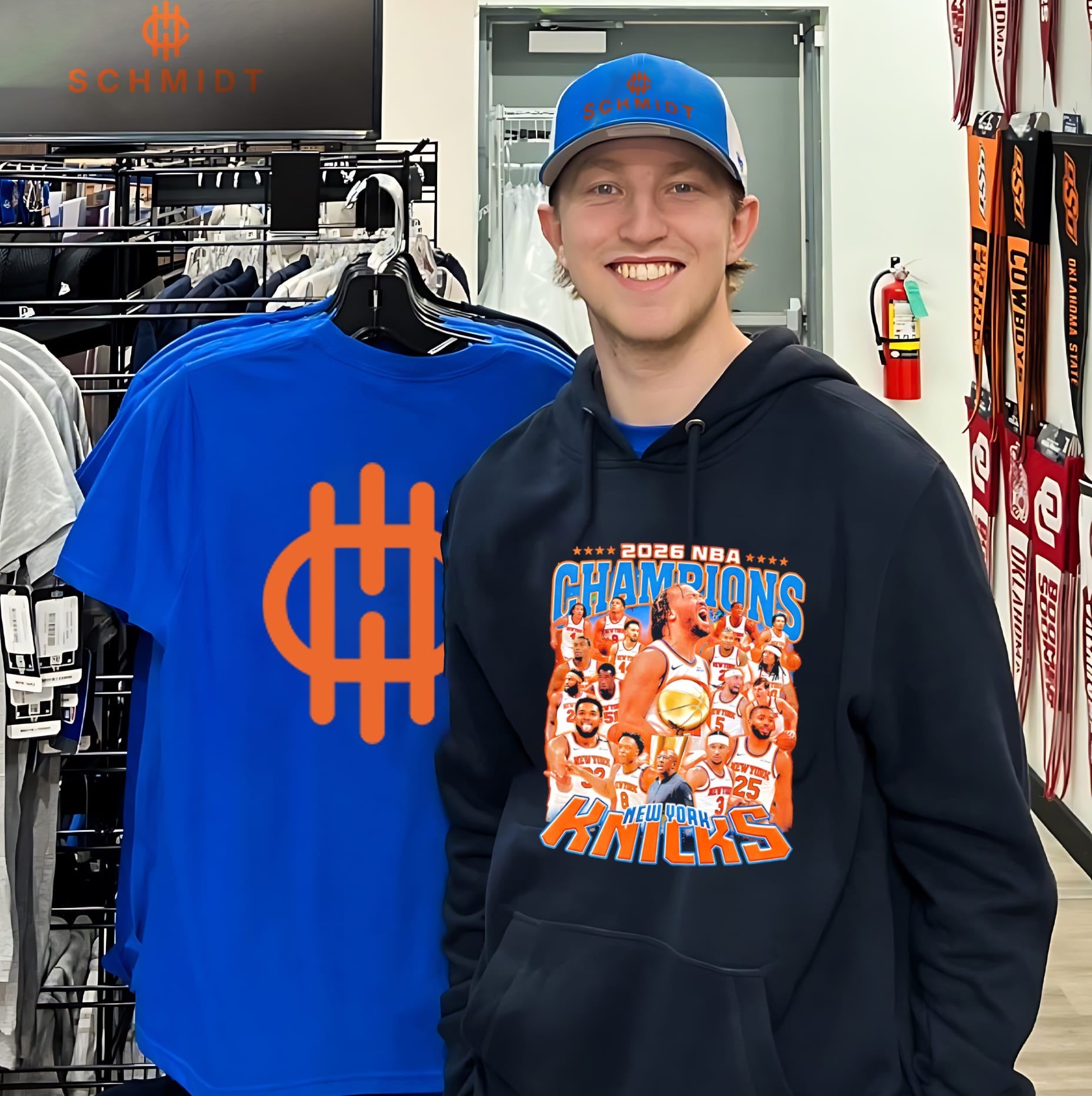 2026 NBA Champions New York Knicks graphic shirt