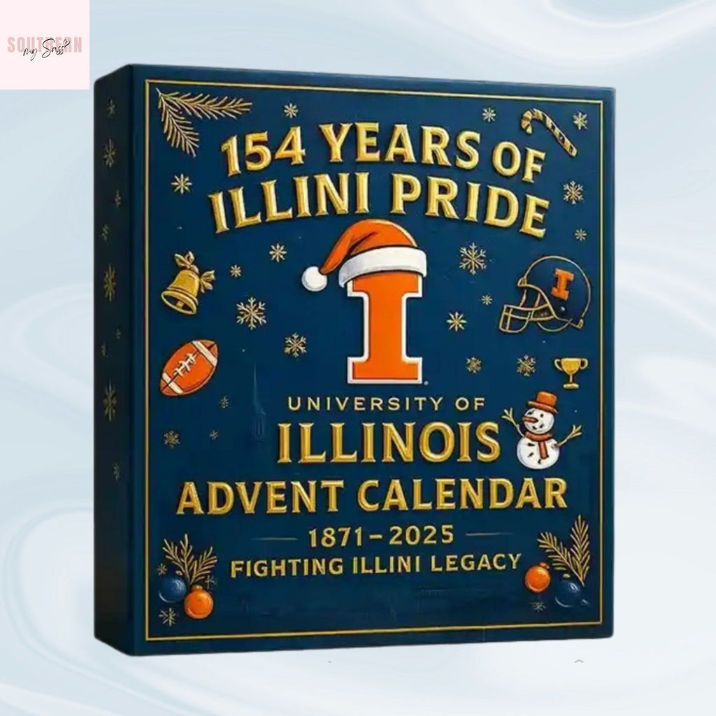 Fighting Illini University Of Illinois 154 Years Of Illini Pride Advent Calendar