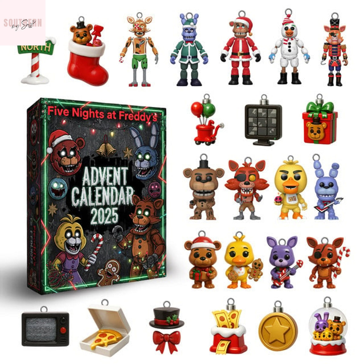 Five Nights At Freddy 2025 Advent Calendar
