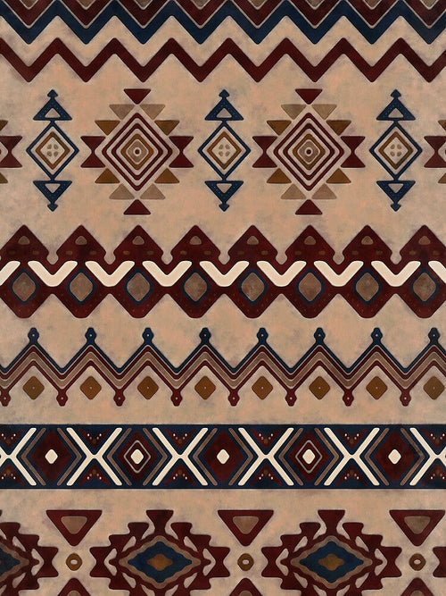 Aztec ethnic boho & tribal pattern by banginT