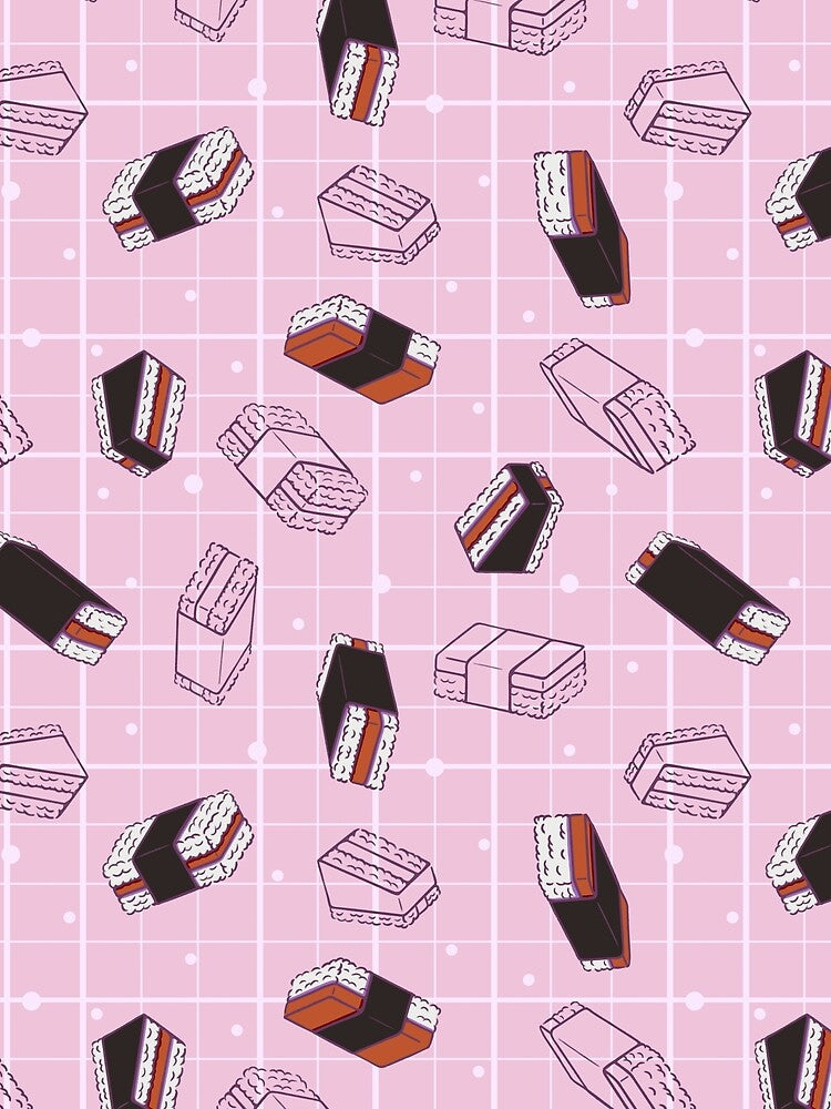 Spam Musubi (Pink) by FrancineMaile