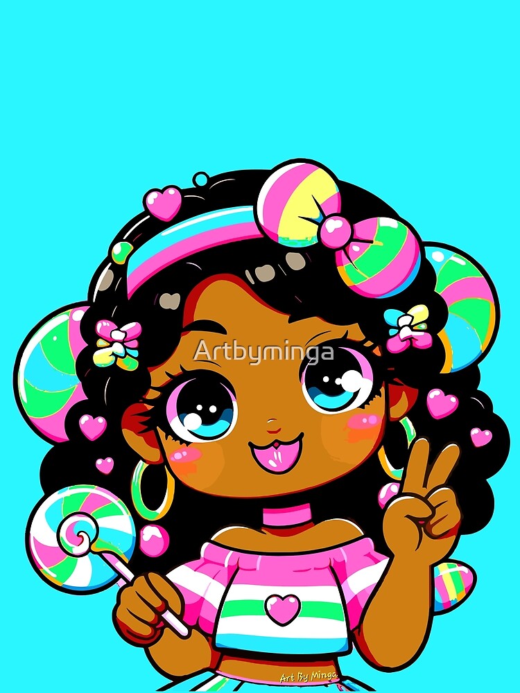 Art By Minga Kawaii Girl Alissa by Artbyminga