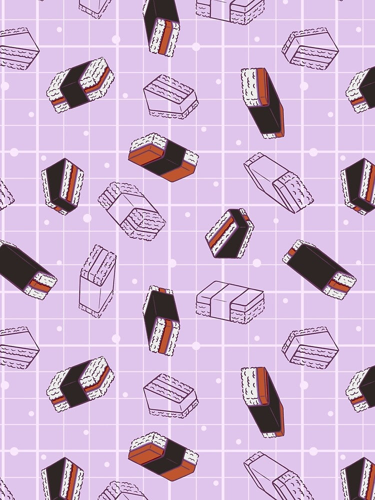 Spam Musubi (Purple) by FrancineMaile