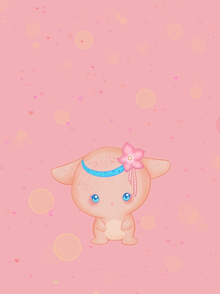 Kawaii Blushig Bobblehead Character by With Love, InspireMari