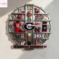 Georgia Bulldogs Home Decorative 3D Wall Clock