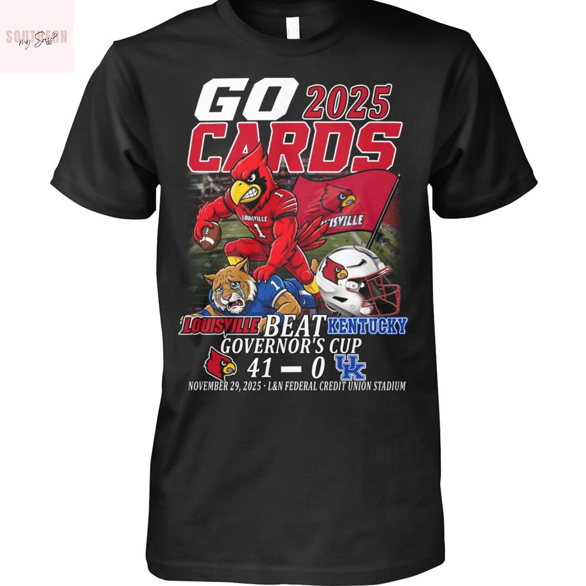 Go Louisville Cardinals 2025 Governor Cup Unisex T-Shirt