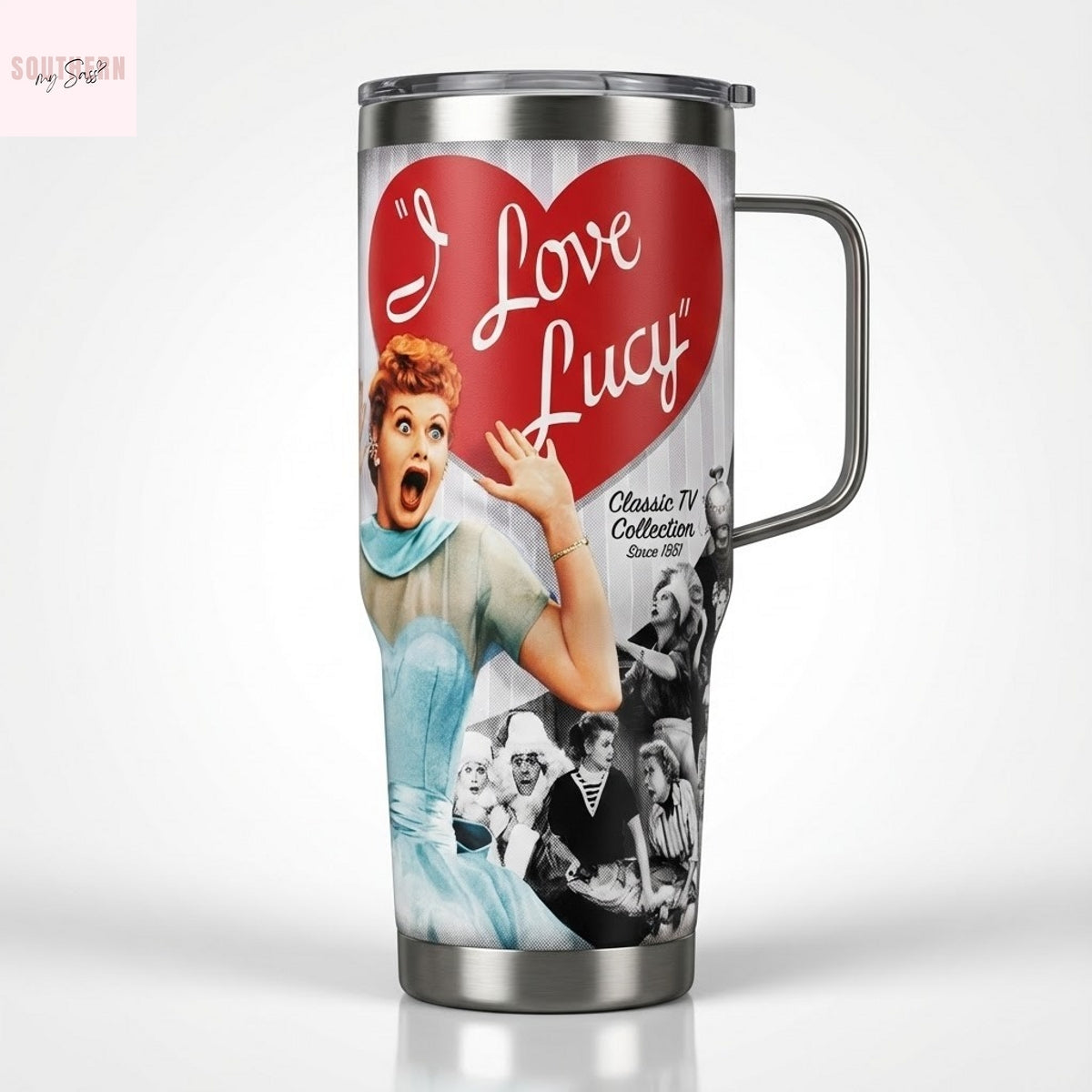 I Love Lucy Classic TV Tumbler