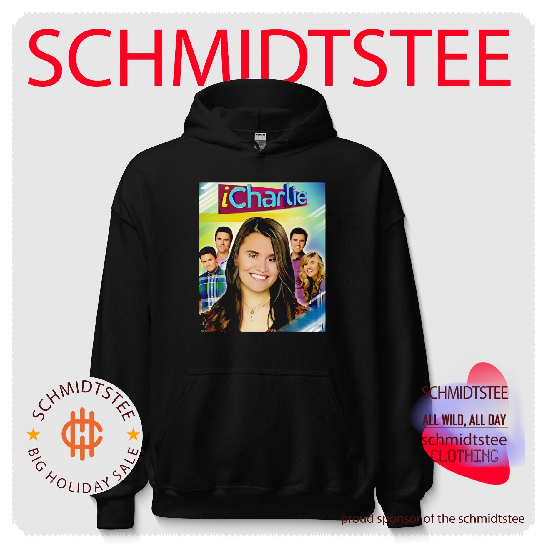 iCharlie Charlie Kirk x iCarly graphic shirt