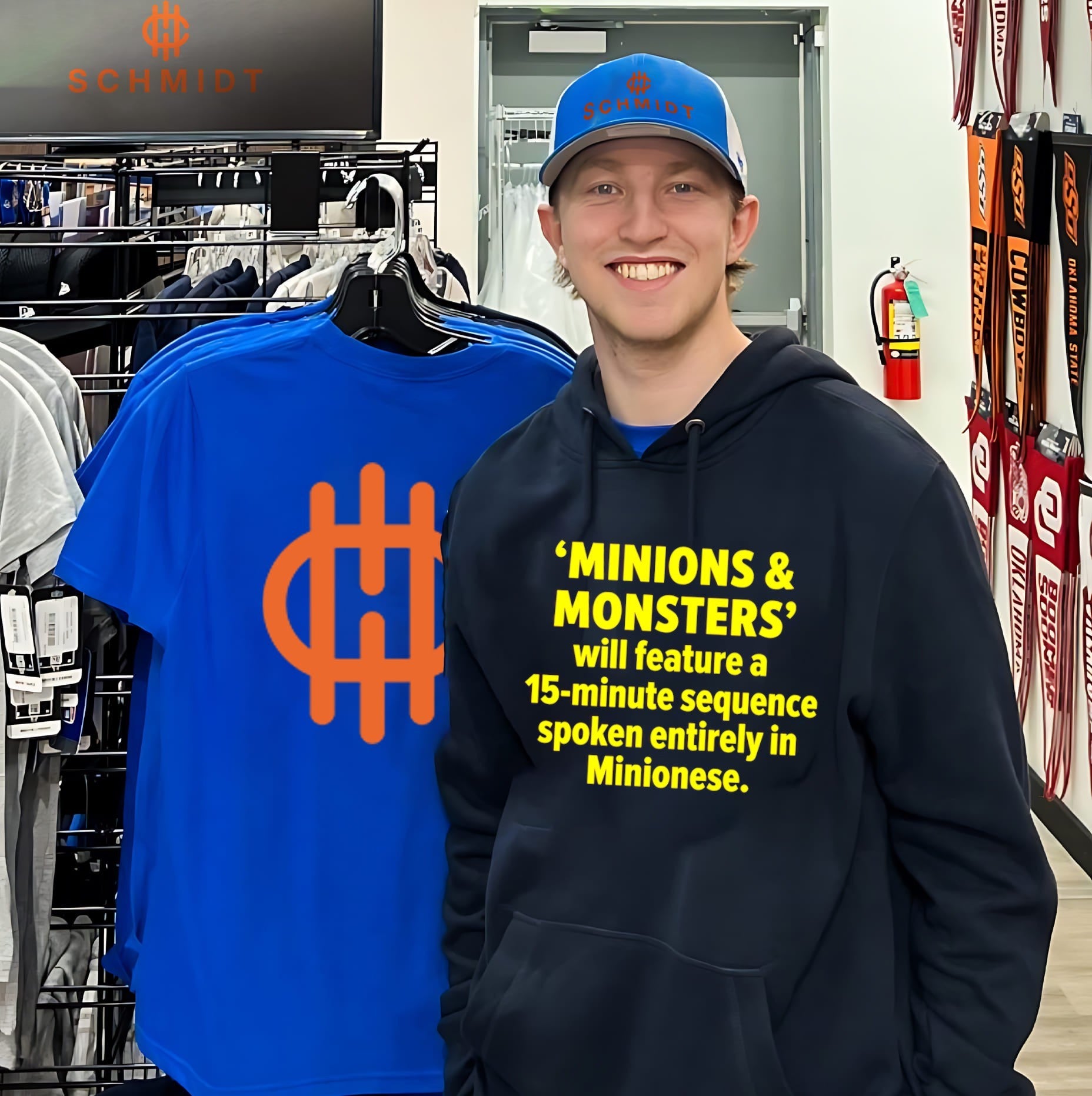 Minions & Monsters 15-Minute Minionese Sequence shirt