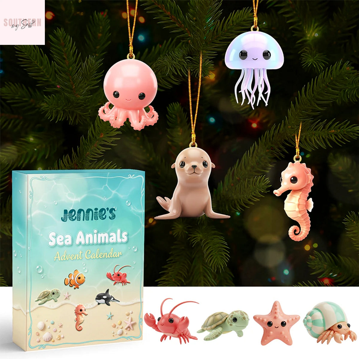 Jennies Sea Animals Advent Calendar