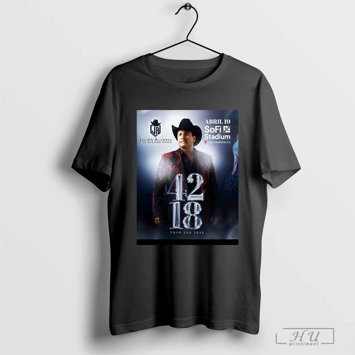 Julion Alvarez Tour 2025 T Shirt Julion Alvarez Fans