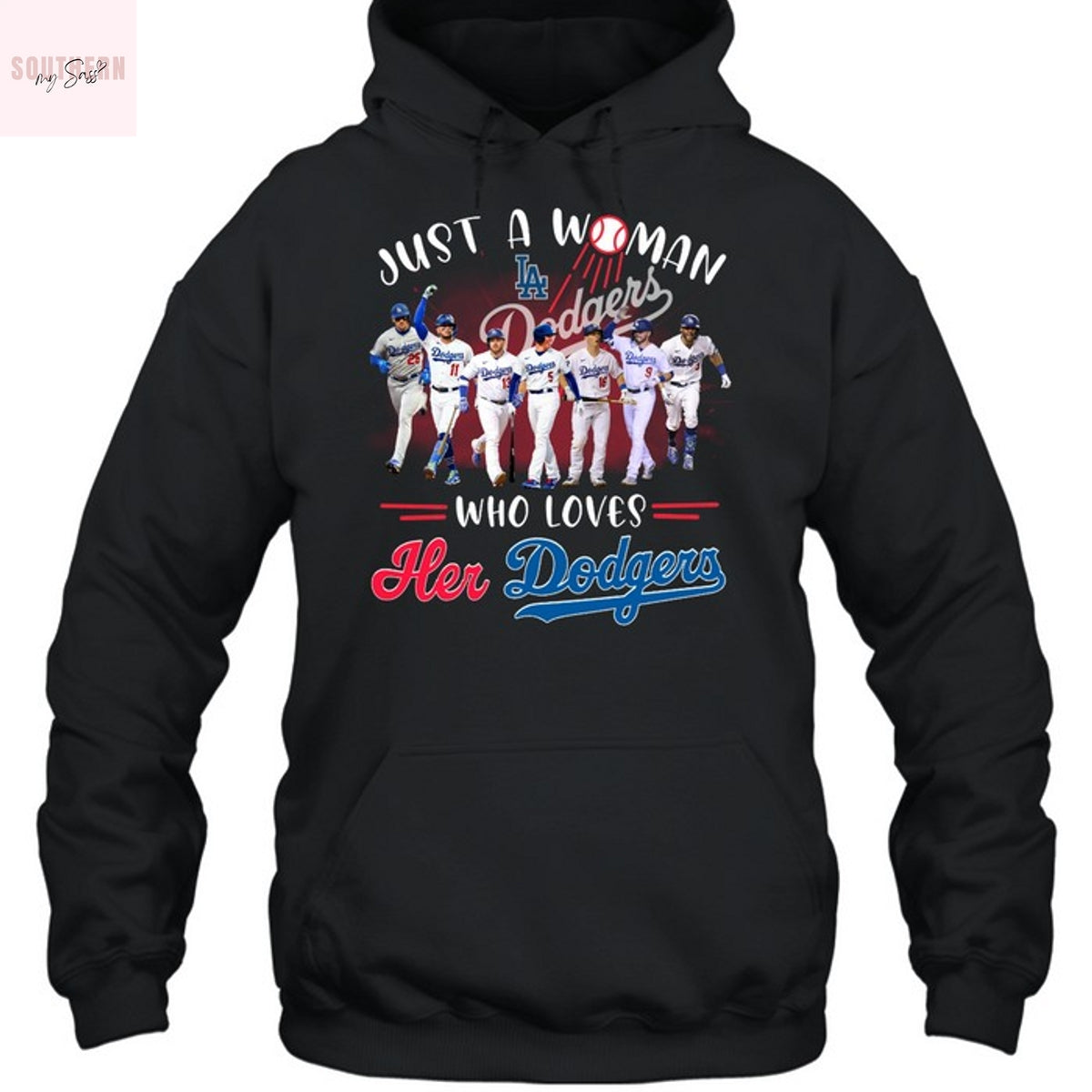 Just A Woman Who Loves Her Los Angeles Dodgers Unisex T-Shirt