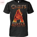 Kansas City Chiefs x Avatar Fire And Ash Unisex T-Shirt