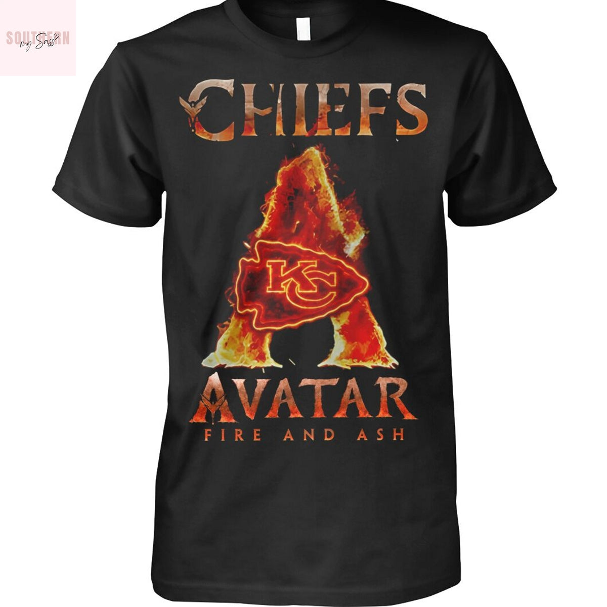 Kansas City Chiefs x Avatar Fire And Ash Unisex T-Shirt