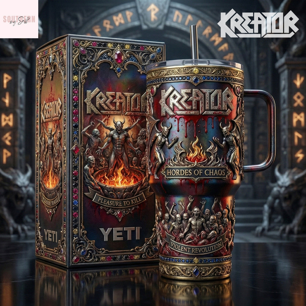 Kreator Hordes Of Chaos Tumbler
