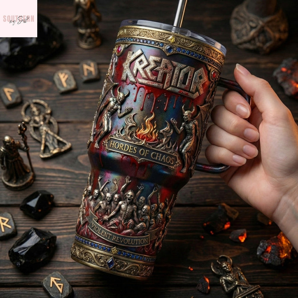 Kreator Hordes Of Chaos Tumbler
