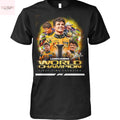 Lando Norris World Champions First-Time Champion Signature Unisex T-Shirt