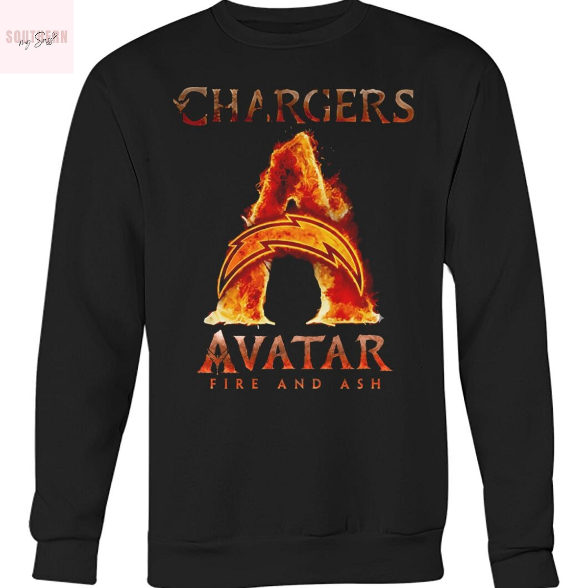 Los Angeles Chargers x Avatar Fire And Ash Unisex T-Shirt