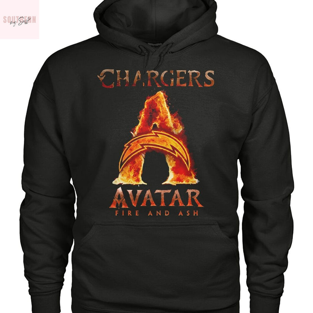 Los Angeles Chargers x Avatar Fire And Ash Unisex T-Shirt
