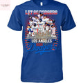 Los Angeles Dodgers 2025 National League Champions Lets Go Dodgers Unisex T-Shirt