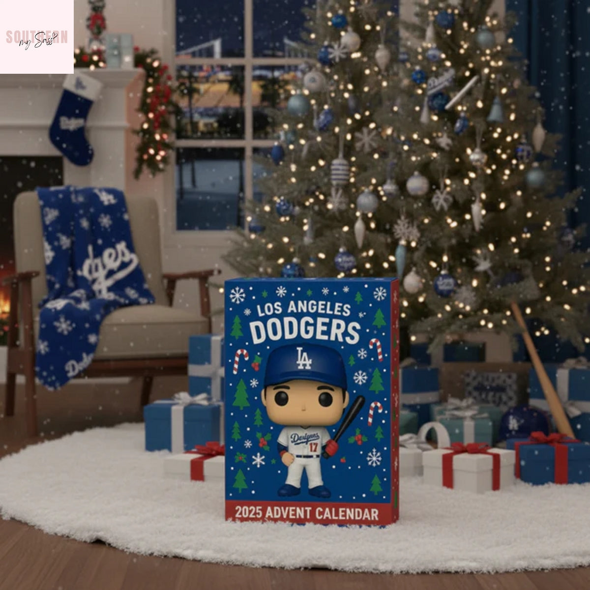 Los Angeles Dodgers Advent Calendar 2025